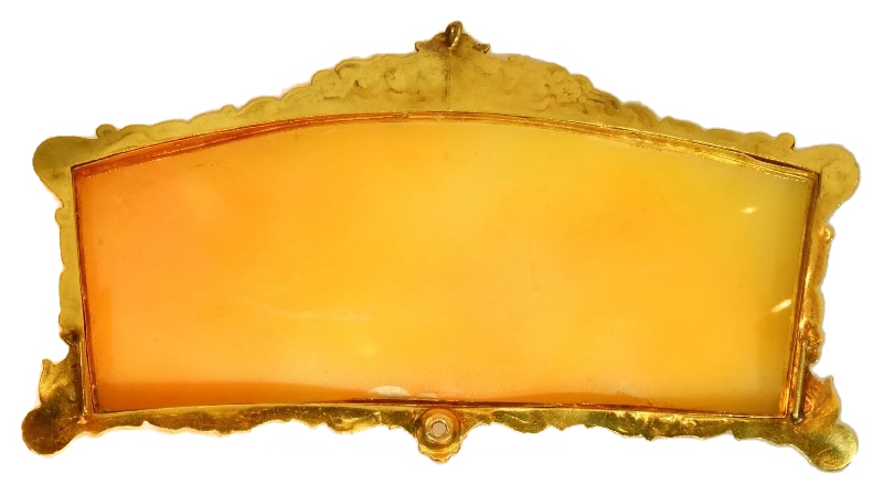 Superb Baroque style French cameo with gold mounting. A true collectors item! (image 5 of 16)